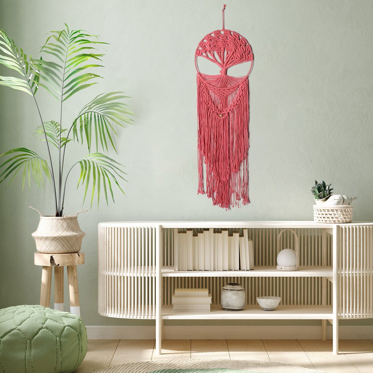 Home Decor Tree Of Life Bohemian-Style Handwoven Tapestry
