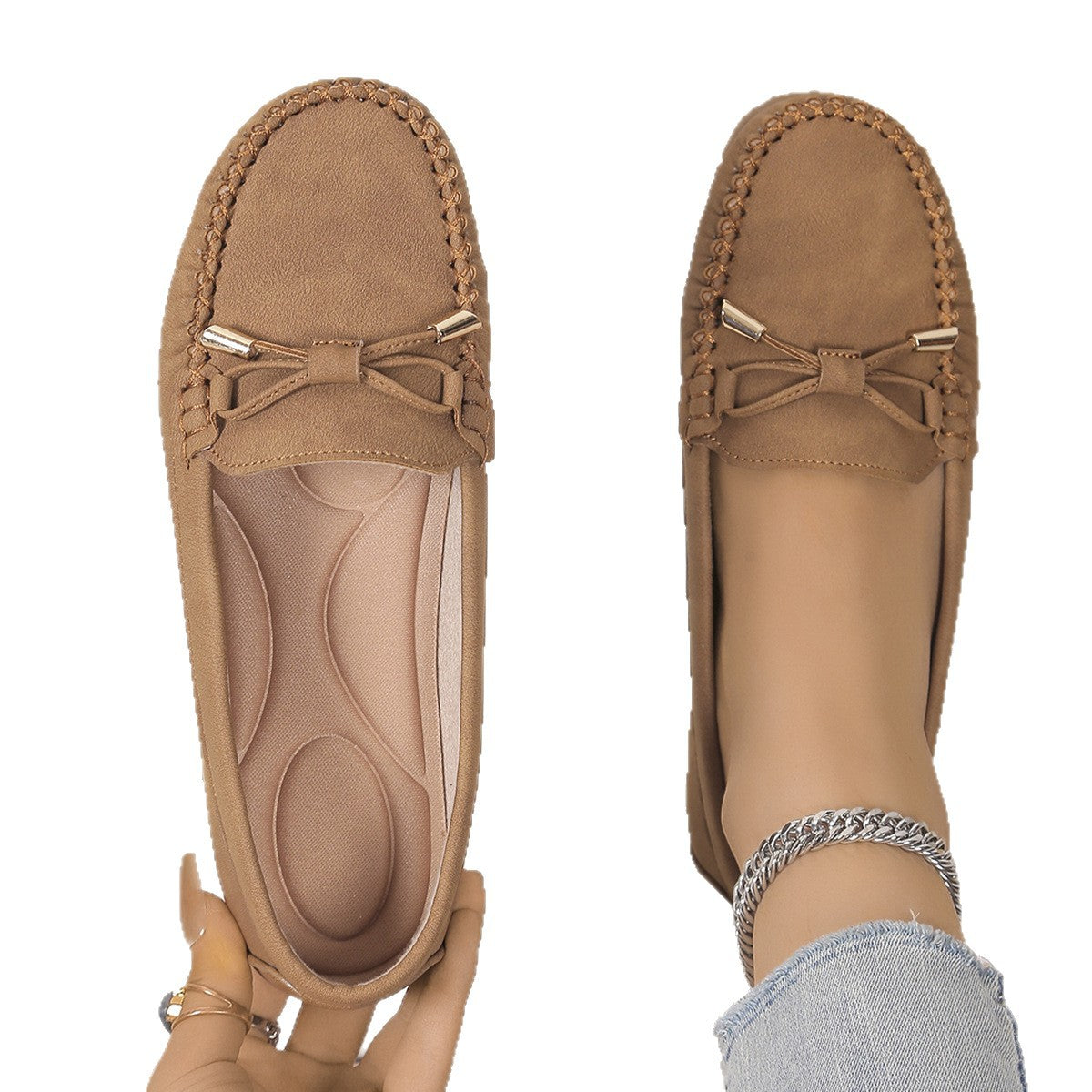 Plus-size Best-selling Hand-stitched Womens Shoes