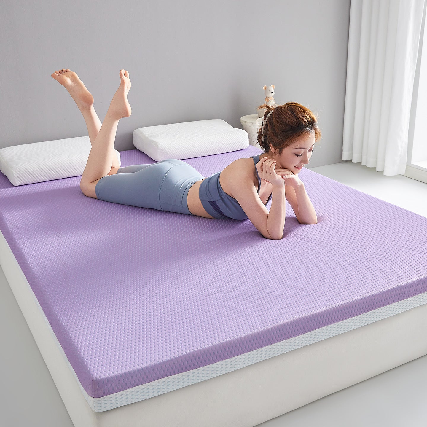 Gel Memory Foam Mattress For Home Use