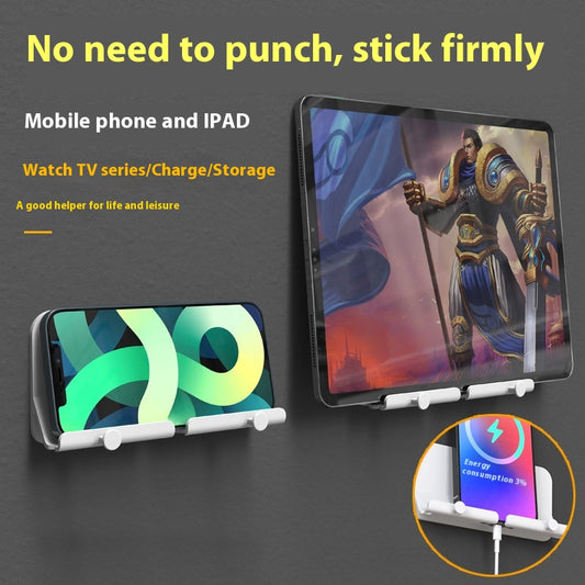 Simple Bedside Wall-mounted Phablet Charging Bracket