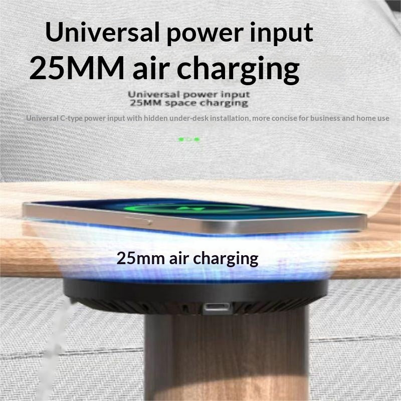 New 40mm Wireless Phone Charger Air Gap Wireless Charging Device