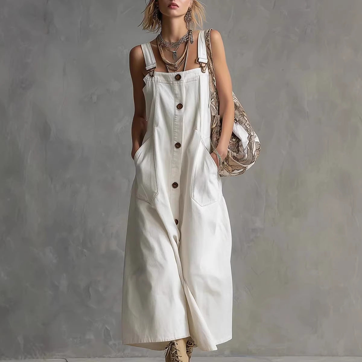 Womens Fashion Mid-length Off-shoulder Dress