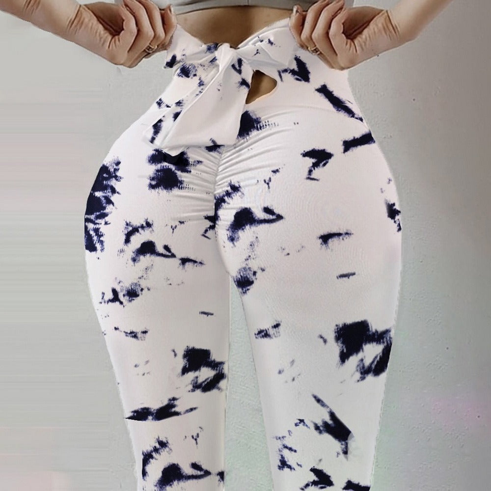 Peach Hip Hip Lifting Sport Fitness Yoga Leggings