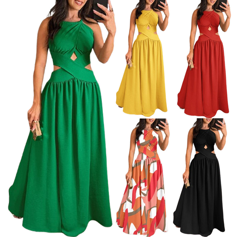 New Womens Fashion Casual Swing Dress