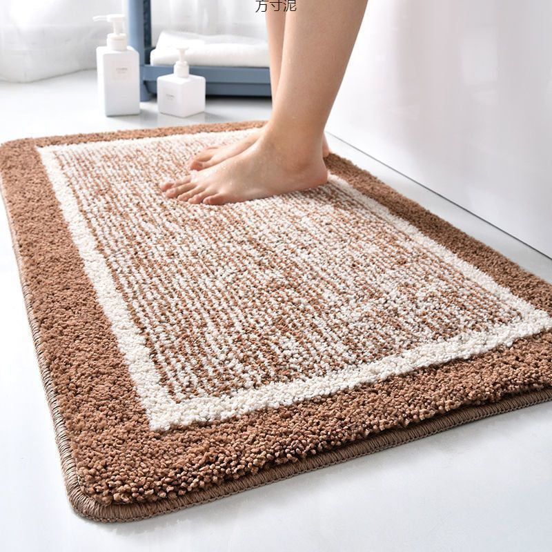 Absorbent Floor Mat For The Bathroom Doorway For Home Use