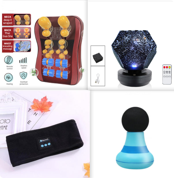 Multifunctional Multi-directional Kneading Massage Pillow