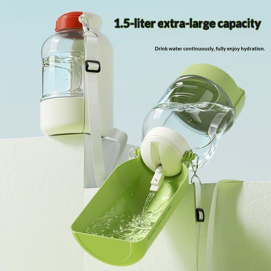 Dog Outdoor Water And Food Bowl Portable Drinking Cup Dog Water Bottle