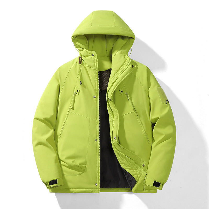 Women's Cotton-Padded Jacket Workwear Outdoor Casual