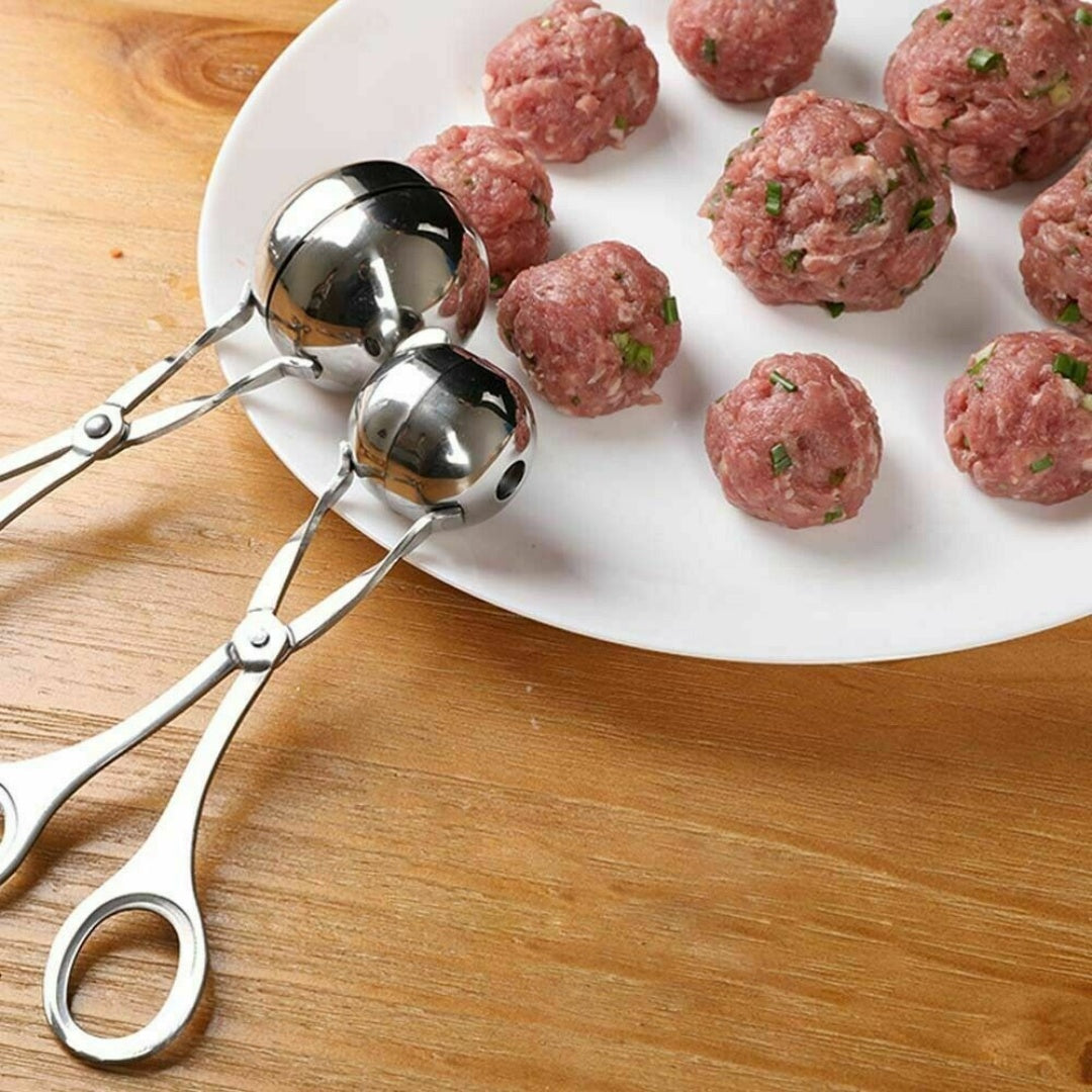 Meatball Maker Spoon Kitchen Stick Utensil Baller Meat Stainless Steel AUS
