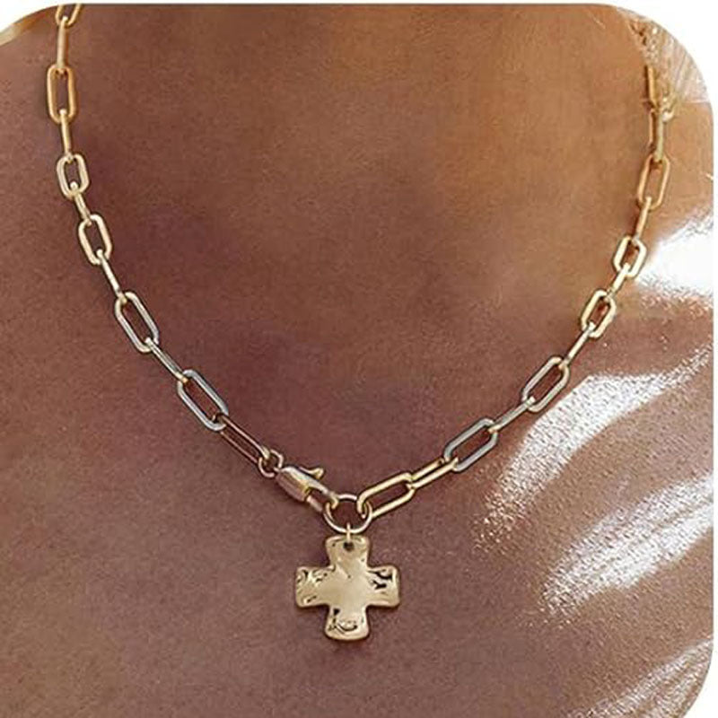 Cross-border European And American Fashion Personalized Hammered Texture