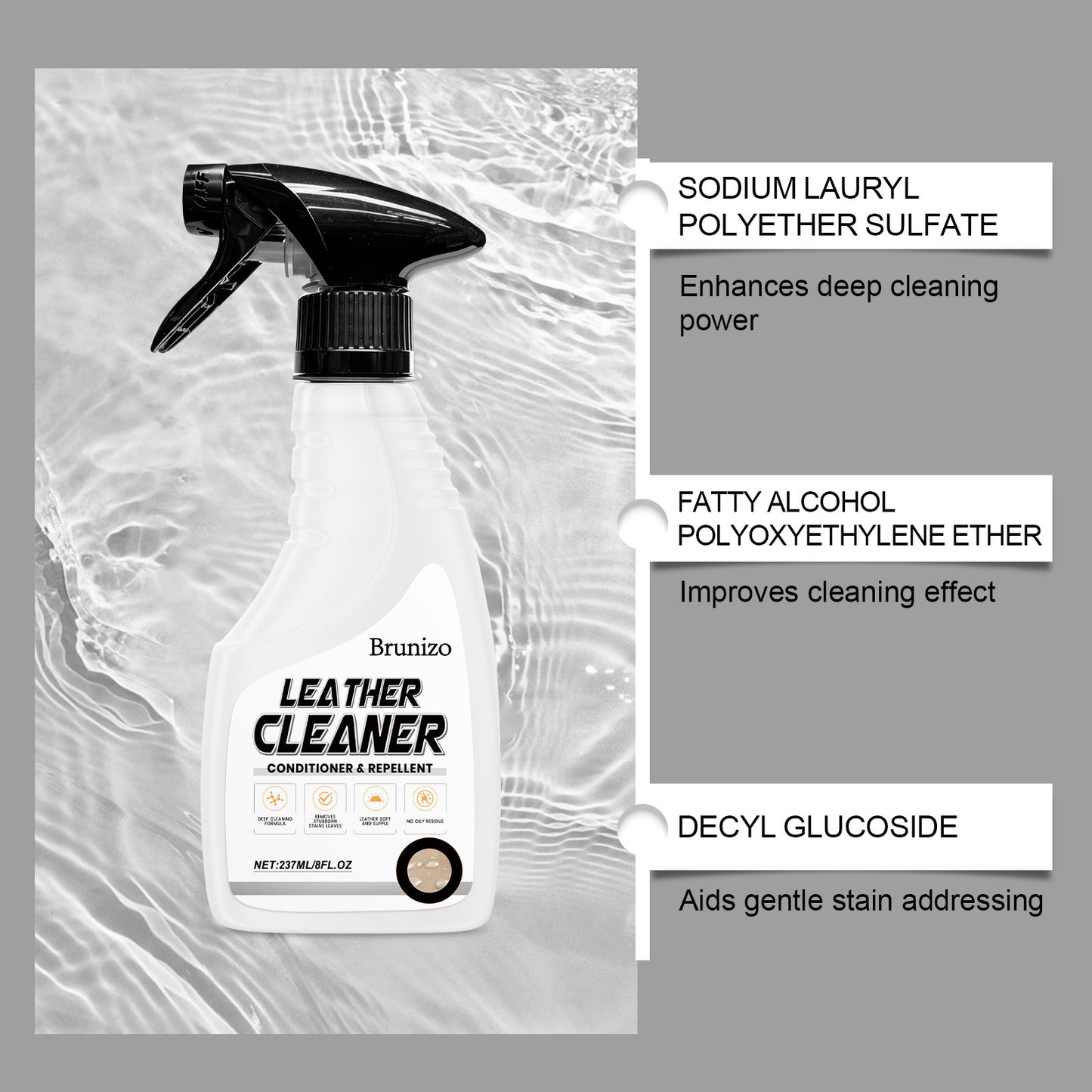 Leather Cleaning And Care Agent