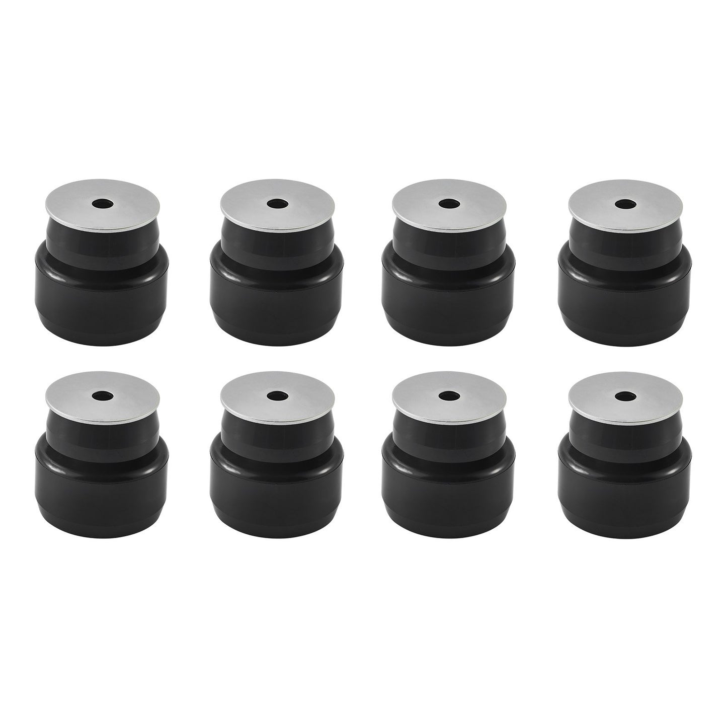 Body Mount Bushing Kit, Compatible With 1999-2014 Chevy Silverado & Sierra 1500/2500, 24 PCS Polyurethane Body Mount Kit, Durable Components For Improving Bumpy Driving Performance, Black