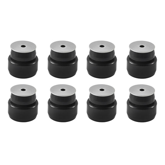 Body Mount Bushing Kit, Compatible With 1999-2014 Chevy Silverado & Sierra 1500/2500, 24 PCS Polyurethane Body Mount Kit, Durable Components For Improving Bumpy Driving Performance, Black