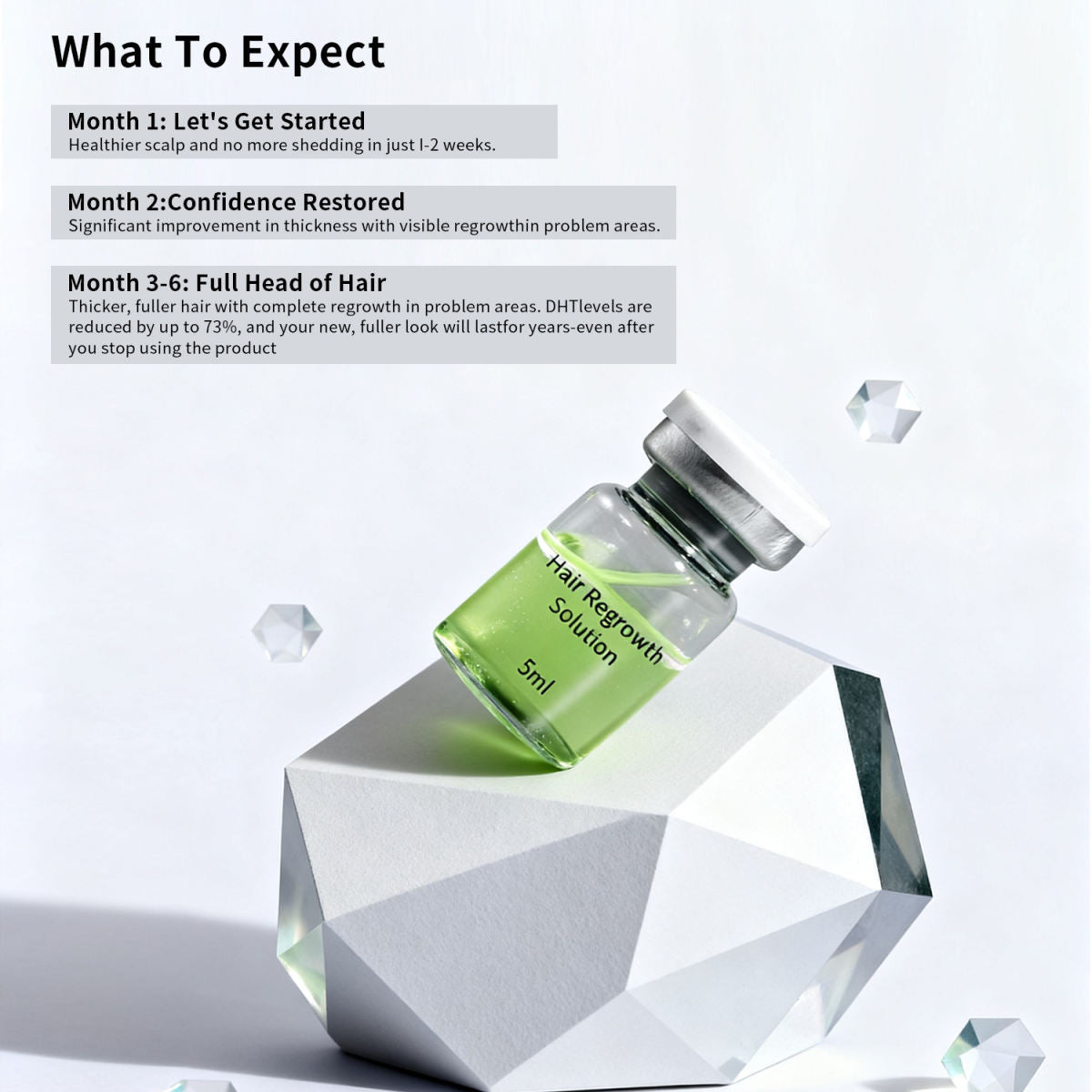 Hair Microneedle Serum For Thickening The Scalp