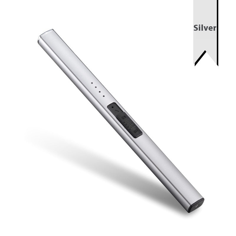 Gas Stove Outdoor Barbecue Metal Lighter Pulse Charging Igniter
