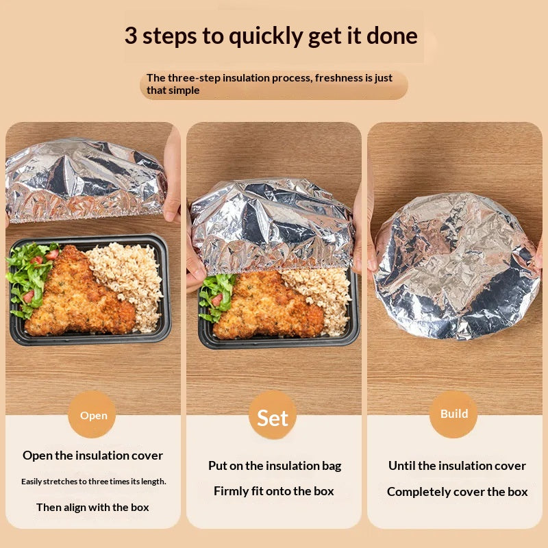 Aluminum Foil Thermal Insulation Table Cover For Keeping Food Warm