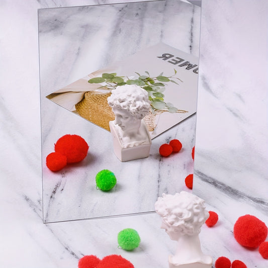 DIY Decorative Stickers For Makeup Mirrors