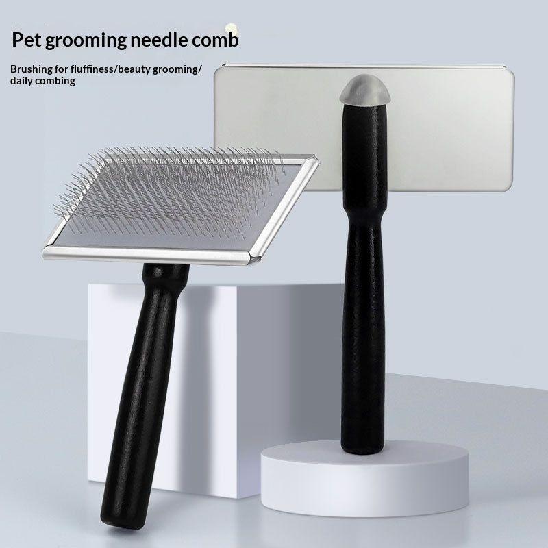 Lamou Comb Fluffy Beauty Brush Bristle Floating Hair Wooden Comb