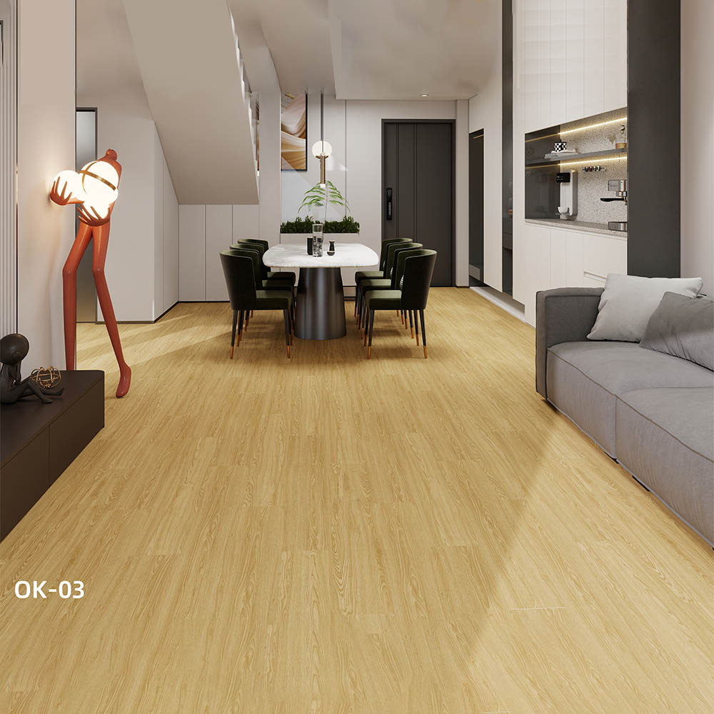 Planks-14PCS SPC Floor Tile , Floating, 4.0mm Natural Wood Grain Click Flooring Light Grey, 122 X 18cm, Christmas Gifts
