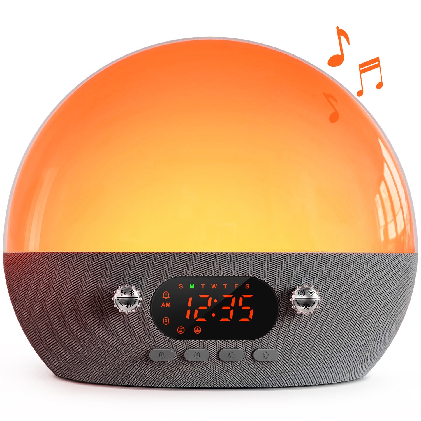 Simulated Sunrise Atmosphere Bluetooth Music Smart Night Light