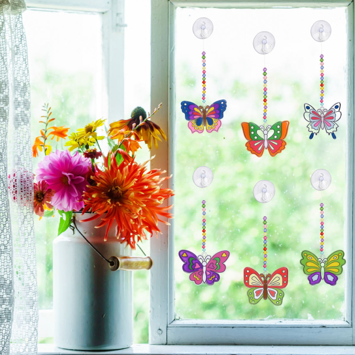 Butterfly Craft Set With 12 Acrylic Painting Boards And Accessories For Creative Room Decor And Party Decorations