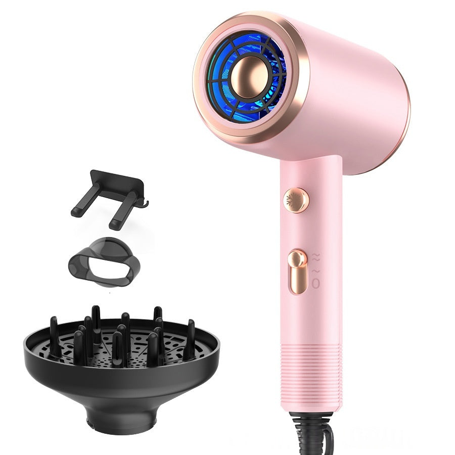 Hair Dryer With Negative Ions Offering Both Hot And Cool Air Settings
