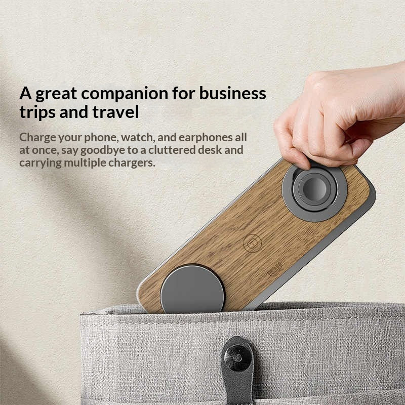 Metal Magnetic Attraction Multifunctional Portable Fast Charging