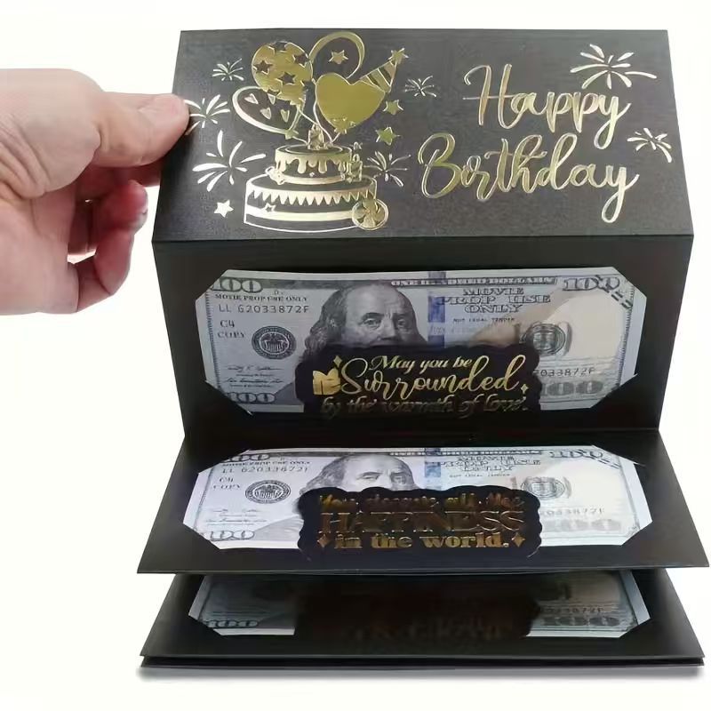 Folding Red Envelope With A Sense Of Ceremony For Birthday Gifts