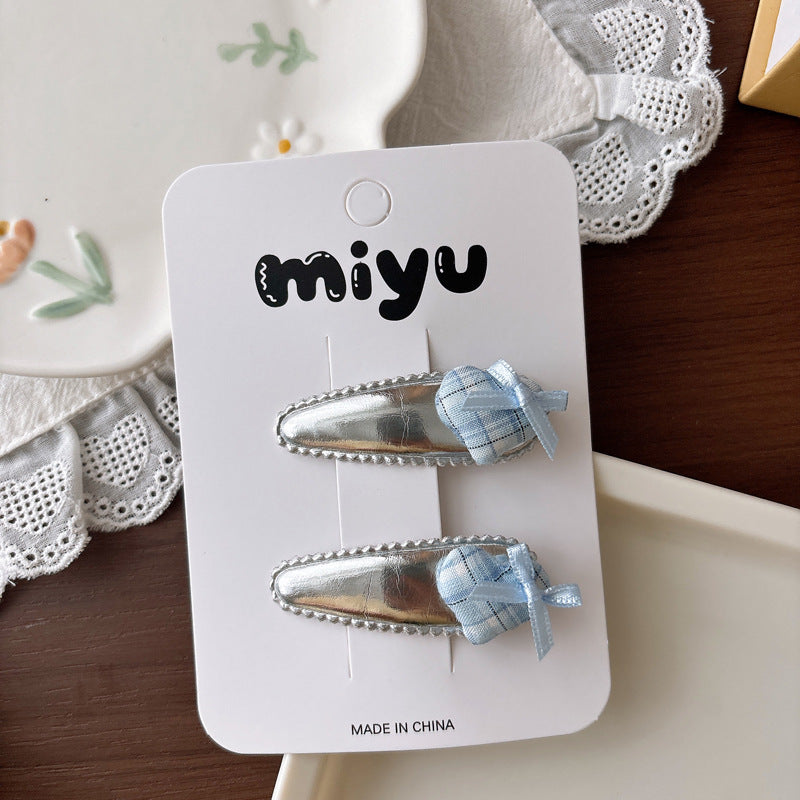 Versatile Childrens Hair Clip Made Of Leather