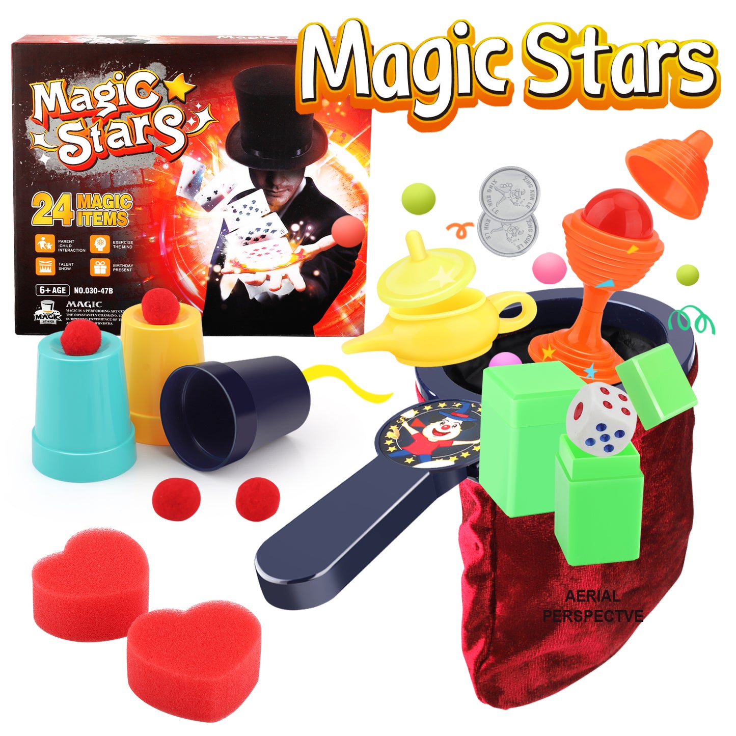 Fantasy Magic Gift Box 24 In 1,only Can Be Used On TK
