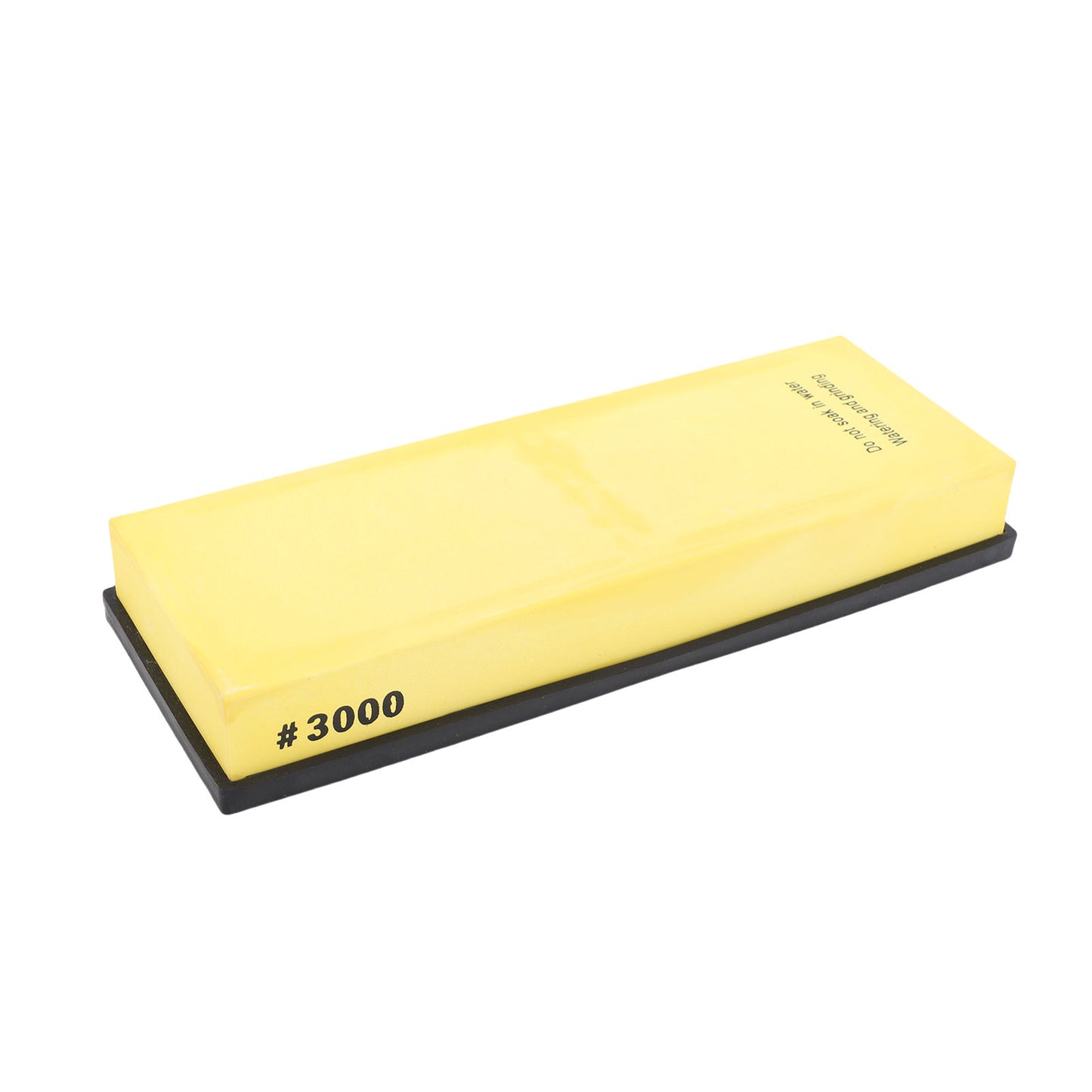 Sharpening Stone Yellow 3000 Grit Professional Whetstone With Anti Slip Base For Kitchen Cutters Scissors