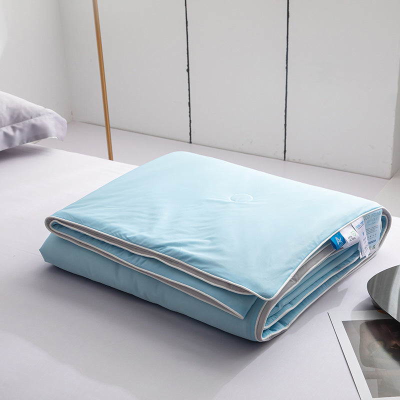 Summer Cooling Fiber Lightweight Blanket Comforter Double Side Breathable Soft