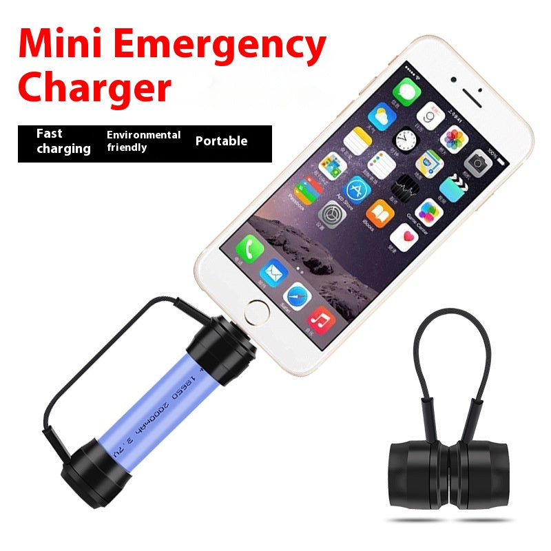 Mobile Phone Emergency Charging Mini Portable Fast Power Bank