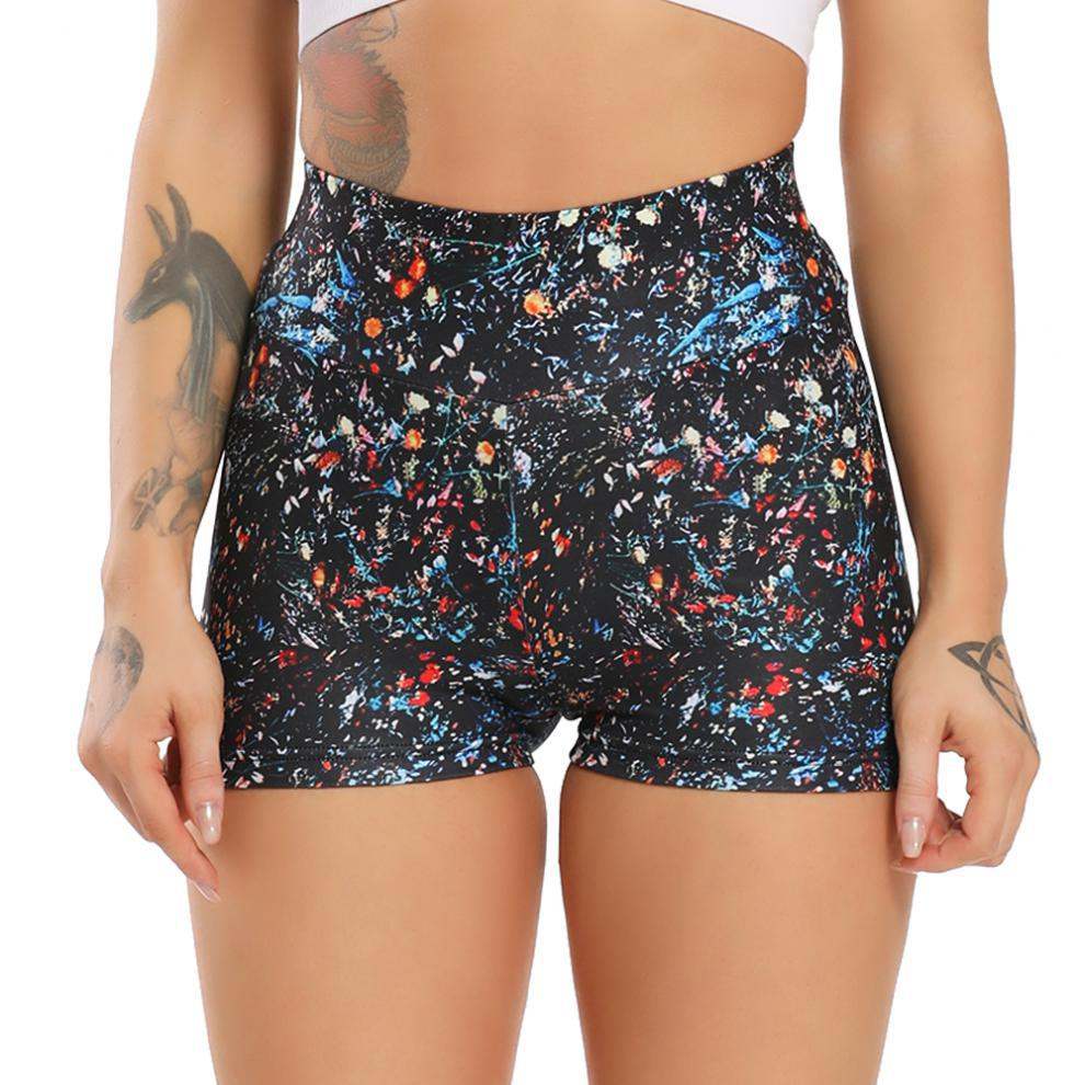Leopard Print Digital Printing Slim Fit Hip Raise Running Yoga Pants