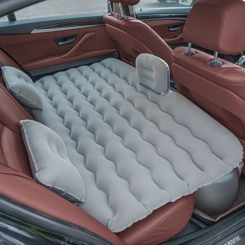 Car Accessories Wave-shaped Inflatable Car Bed