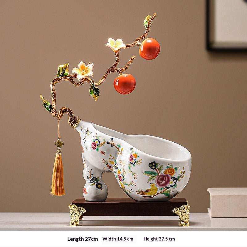 High-end New Year Enamelware Ornament As A Housewarming Gift For The New Peanut-themed Home