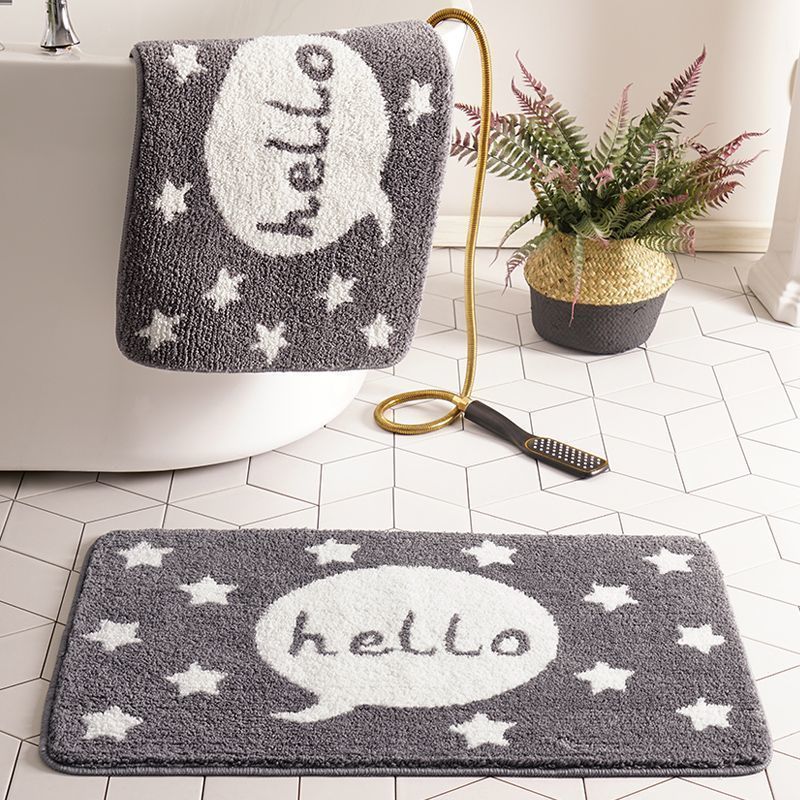 Floor Mat Household Thickened Cooling Mat Bathroom Entrance Hydrophilic Pad