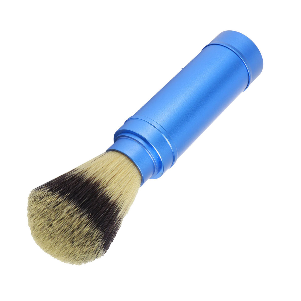 Men Portable Beard Brush Travel Facial Cleaning Foaming Shaving Brush Grooming Tool