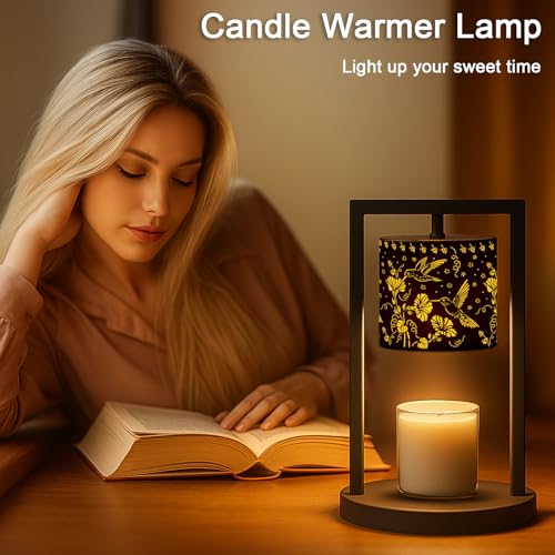 Gantok Candle Warmer Lamp with Timer Wax Melt Warmer for Scented Jar Candles Candle Lamp Warmer Gifts for Mom Christmas Gi...