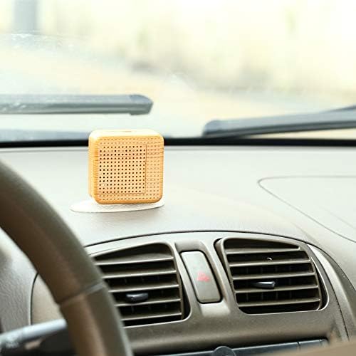 Weljoy Wood Grain Portable Diffuser for Essential Oils – Car or Travel, Mini Size, Quiet, Waterless, Re-Chargeable Battery...