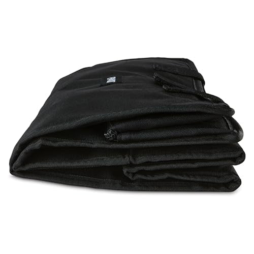 PackIt(R) Freezable Grocery Tote, Black, Built with EcoFreeze(R) Technology, Foldable, Collapsible, Reusable, Zip Closure,...