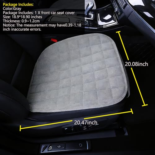 Suninbox Car Seat Cover,Linen Bottom Car Seat Covers,Universal Cloth Car Seat Cushion Cooling Breathable Ventilated Front ...