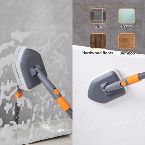 CLEANHOME Scouring Pads 3 Pieces Suitable for Tub Tile Scrubber Brushes（ASIN:B09GF2LSZ8
