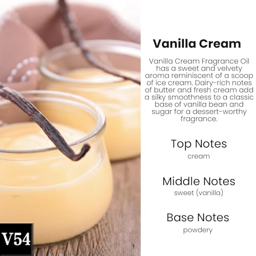 C Classy Hanging Car Air Freshener 2 Pack, Vanilla Cream Essential Oil Diffuser, Long-Lasting Fragrance, Cute Glass Bottle...