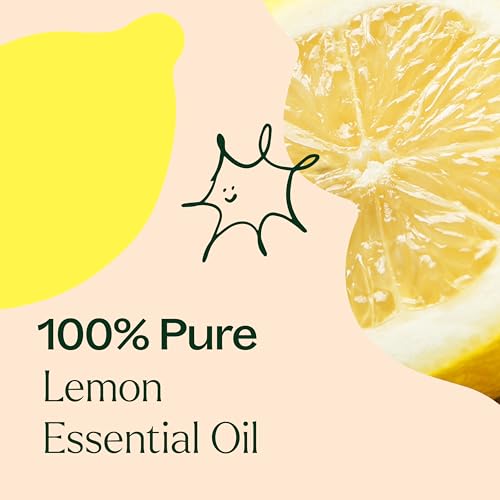 Plant Therapy Lemon Essential Oil for Diffuser 30 mL (1 oz) 100% Pure, Undiluted, Natural Aromatherapy, Lemon Oil for Skin...