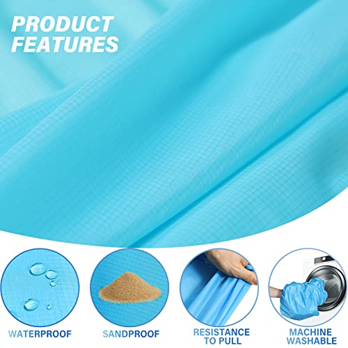 Famstar Beach Blanket Oversized Extra Large 78" X 81",Waterproof Sandproof Beach Blanket 1-7 Adults Lightweight Durable fo...