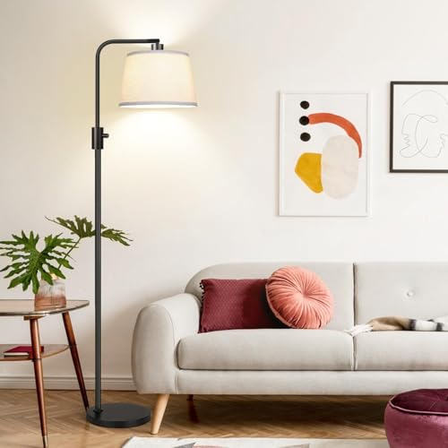 【Upgraded】 Dimmable Floor Lamp, 1000 Lumens LED Edison Bulb Included, Arc Floor Lamps for Living Room Modern Standing Lamp...