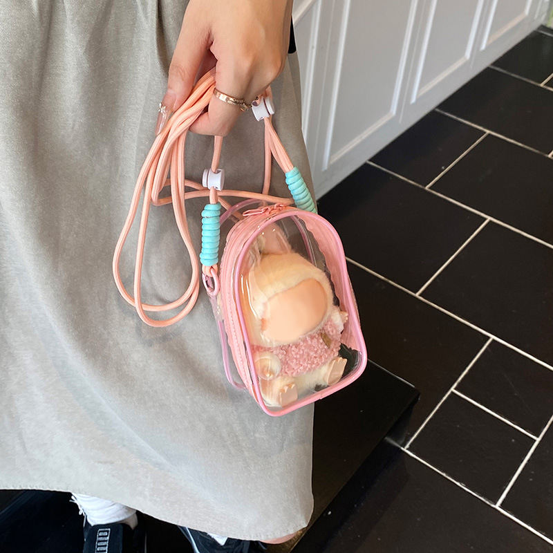 Transparent Cotton Doll K-pop Fan Bag