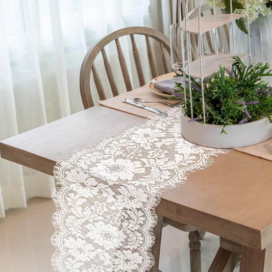 Table Runner For A Christening – Elegant Table Runner For Festive Christening Ceremonies And Special Table Settings—Party Accessories Set