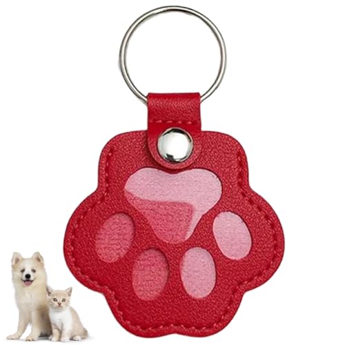Aypvora Cat Dog Hair Storage Keychain, Cat & Dog Lovers Gifts, Pet Hair Keychain, Fur Keepsake Keyring - Pet Memorial Gifts
